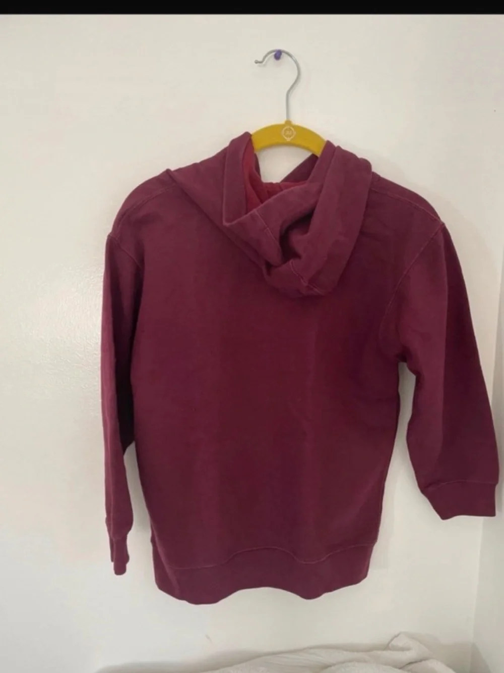 adidas Kids ASU Maroon Pullover Hoodie with Gold Logo